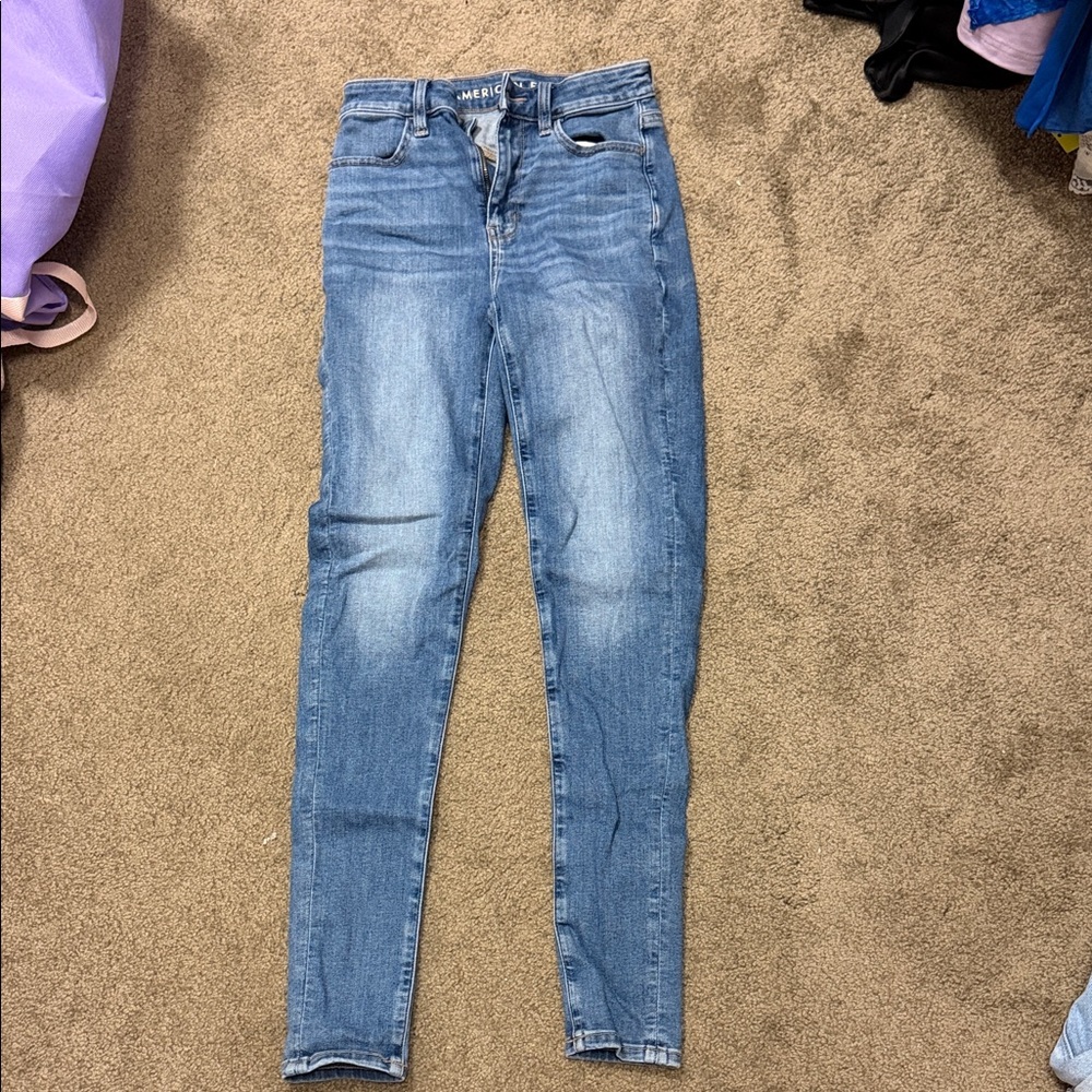 American Eagle Outfitters Medium Blue Skinny Jeans